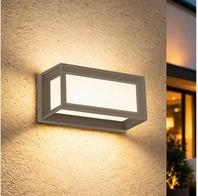 Brilagi - LED kültéri fali lámpa PARKER LED/12W/230V 3000/4500/6000K szürke IP44