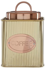 Rozsdamentes acél kávétartó doboz Prescott – Premier Housewares