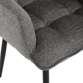 Étkezőszék garnitúra DCH-J2139 GREY2, 2 db