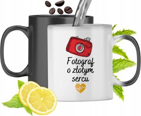 Mágikus Bögre Fotósoknak Színváltós Nyomtatott Fotóval