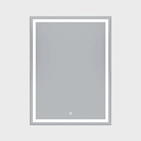 Erga Harper, LED tükör 60x80cm, 2185 lm, 6500K, első/hátsó világítás, ERG-V01-113-6080-00