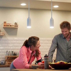 Philips 43006/31/P6 - LED Dimmelhető csillár zsinóron Hue DEVOTE 1xE27/9,5W/230V