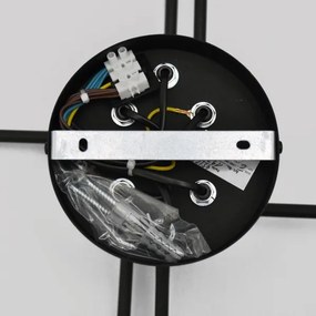 LED Felületre szerelhető csillár TUBE 6xE27/15W/230V