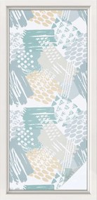 Ablakfólia öntapadós adatvédelem Absztrakt mozaik 50x116