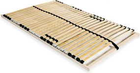 vidaXL 7 zónás 28 léces ágyrács 120 x 200 cm
