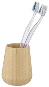 Natúr színű bambusz fogkefetartó pohár Maru – Wenko