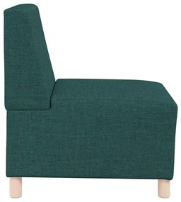 Karfa Nélküli Modularis Kanapé Egység 2 pcs Sötétzöld