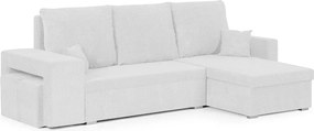 NEX Kinyitható sarokkanapé Fehér