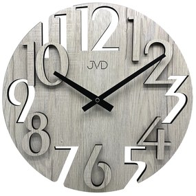 Fából készült dizájn óra JVD HT113.1