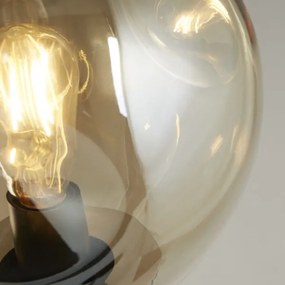 Searchlight EU22122-1BK - Állólámpa PUNCH 1xE27/10W/230V fekete