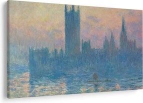 Kép - Claude Monet, The Houses of Parliament, Sunset, reprodukciók (90x60 cm)