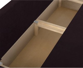 ROLO Háromszemélyes kinyitható kanapé Barna/bézs