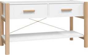 vidaXL fehér szerelt fa TV-szekrény 82x38x45 cm
