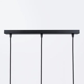 Sollux SL.1334 - Csillár zsinóron BRINA 3xG9/8W/230V fekete