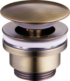 Mexen klikk-klakk univerzális lefolyódugó, antik bronz - 79930-30