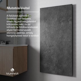 Blumfeldt Heat Square, Infravörös fűtés, WiFi vezérlés, 700 W, IP44