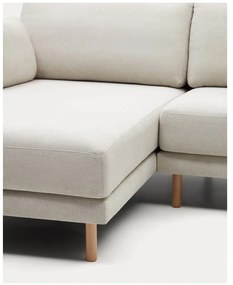 Krémszínű sarokkanapé Gilma – Kave Home