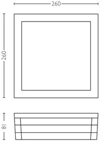 Philips 17350/93/PN - Kültéri lámpa MYGARDEN MOONSHINE 2xE27/14W IP44
