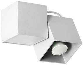 Lampex Mennyezeti lámpa, Kraft 1 White, GU10, 40W