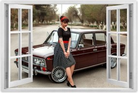 Poszterek 60x40 Klasszikus autó Retro autó