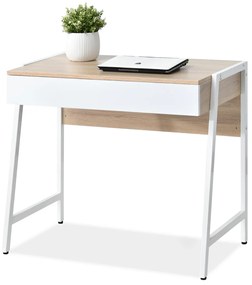 PC asztal Norway (tölgy + fehér). 1109803