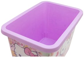 Hello Kitty Pastel műanyag tároló doboz 7 L