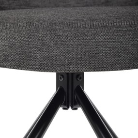 Étkezőszék-készlet visszahúzható mechanizmussalDCH-Y1143 GREY2, 2 db