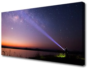 Vászonfotó Star Night Tejút 100x50 cm