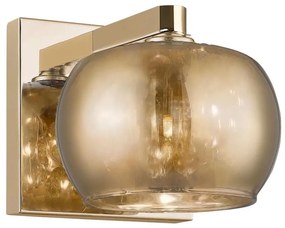 Zuma Line W0076-01A-F7HF - Fali lámpa CRYSTAL 1xG9/42W/230V arany