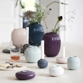 Hammershoi fehér porcelán mécsestartó, ⌀ 10 cm - Kähler Design