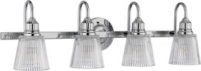 Quintiesse modern fürdőszobai lámpa addison csiszolt króm elsqn-addison4-bath IP44