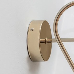 OXFORD fali lámpa 1x E27/15W/230V, aranyszínű