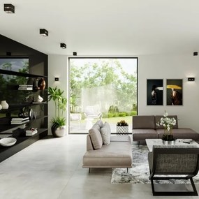 Fali lámpa LOBO 2xG9/40W/230V fekete