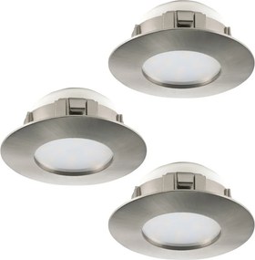EGLO 95823 PINEDA Fürdőszobai Beépíthető Lámpa Nikkel LED IP20