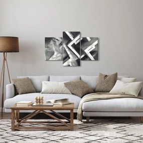 Absztrakt kép kocka (90x60 cm)