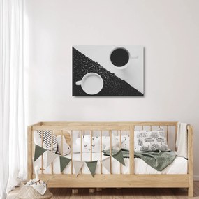 Kávé képe (üvegen) (70x50 cm)