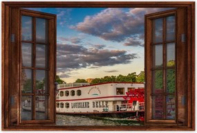 Poszterek 90x60 Eiffel-torony Paris France