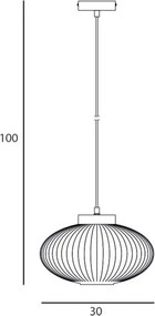 Függeszték Arany Groste ITALUX-PND-52376-1-GD