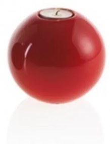 ENVY-4315 T-LIGHT BALL piros asztali dekoráció Ø115mm ↕110mm