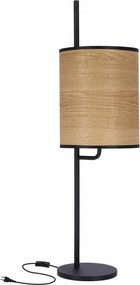 Asztali lámpa Candellux Lighting 41-25401 bézs, barna, fekete teljesítmény