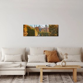 Kép - Wallenstein palota (órával) (90x30 cm)