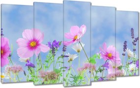 Vászonkép 100x60 Finom virágok