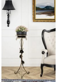 Virágállvány 95x38 cm arany