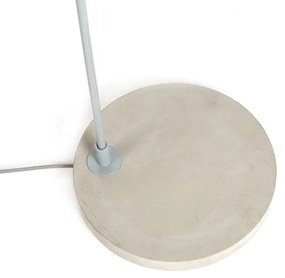 Modern ívlámpás szürke árnyékolóval - Bend