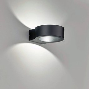 FISCHER&HONSEL 30382 TORRES Modern Kültéri Fali Lámpa Fekete LED IP54