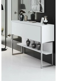 Luxe fehér és ezüst komód