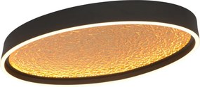 AVIANO LIGHTING 9069-102 BORMES Ernyős Mennyezeti Lámpa Matt Fekete, Arany LED IP20
