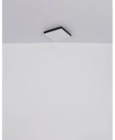 Globo 41594D2 - LED Dimmelhető mennyezeti lámpa DORO LED/24W/230V fekete + távirányító