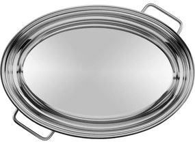 WMF - Ovális sütőedény fedéllel  41x28,5 x18 cm rozsdamentes