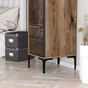 Kumsal P - Walnut, Anthracite